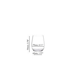 Riedel - O Series Viognier / Chardonnay Stemless Wine Glass, Value Pack Buy 3 Get 4 -Riedel 041400005 dimensions Z 3SkYVl 71746.1699484440