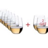 Riedel - O Series Chardonnay Wine Glasses Buy 6 Get 8