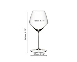 Riedel - Veloce Pinot Noir / Nebbiolo Wine Glass (2 Pack) -Riedel 633000007 dimensions O7xv25JO 62689.1655476261
