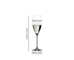 Riedel - Vinum Cuv‎ée Prestige Champagne Glass (2 Pack) -Riedel 641600048 dimensions 0J1N B7G 82122.1646921122
