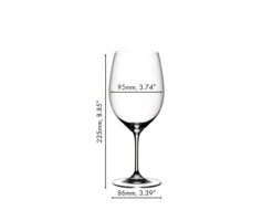 Riedel Vinum - Cabernet Sauvignon / Merlot (Bordeaux) Glass (2 Pack) -Riedel 641600098 dimensions Hw3j7vU7 82114.1646920484