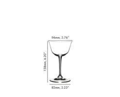 Riedel - Bar Series 7.5 Oz Sour Glass- 2 Pack -Riedel 641700006 dimensions PGYCQhXl 02082.1695302248