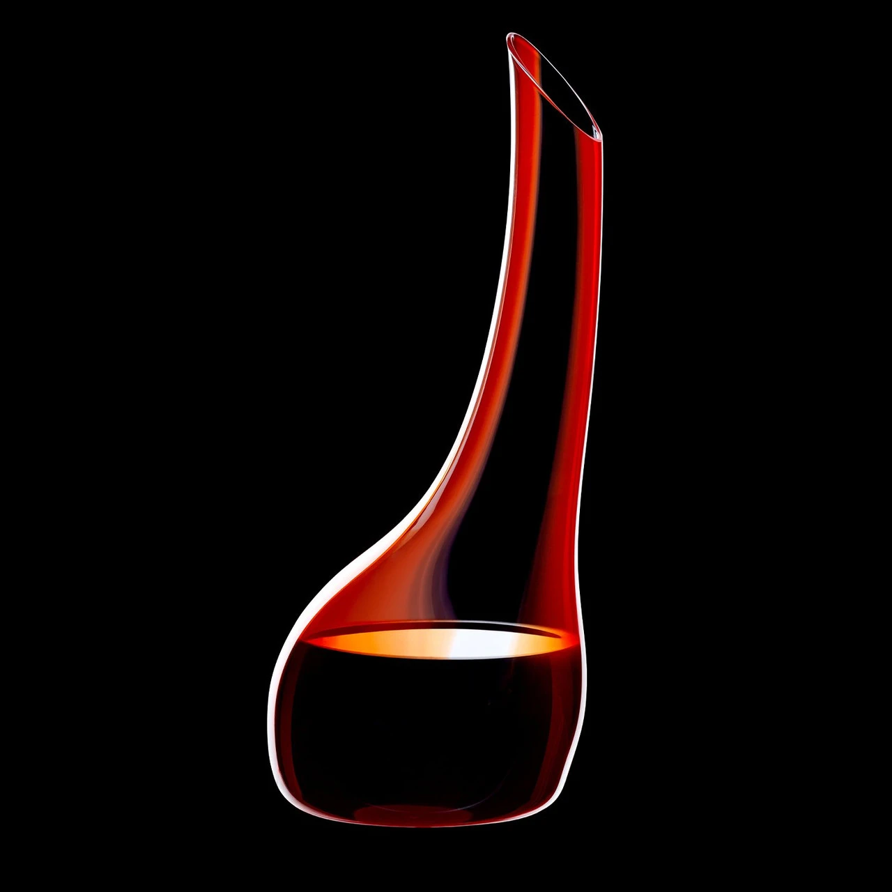 Riedel - Red Confetti Cornetto Decanter 2 Riedel - Red Confetti Cornetto Decanter - Image 2