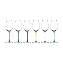 Riedel Fatto A Mano Value Set: Champagne Wine Glasses - Set Of 6