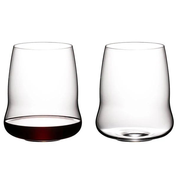 Riedel Winewings Cabernet Sauvignon Stemless Wine Glasses - Set Of 2 1 Riedel Winewings Cabernet Sauvignon Stemless Wine Glasses - Set Of 2